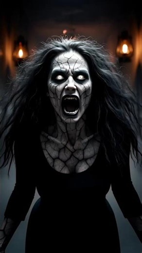 Terrifying Indian Bhoot (Bhut) Ghost Appears in Dark Corridor – Scary Horror Video