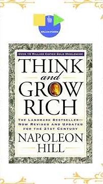 A summary of the book Think and Grow Rich by Napoleon Hill #books #audiobook #thinkandgrowrich