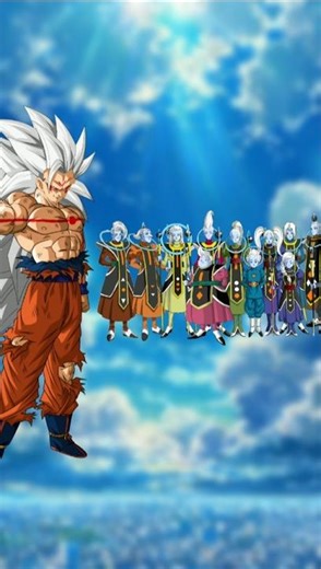 GOKU OMNI GOD VS ALL ANGLES WHO IS STRONGEST #shorts #anime #dbs