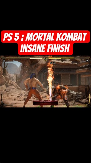 PS 5 MORTAL KOMBAT FINISH IN 3 PUNCHES