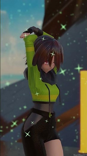 Deltarune Girl Kris Dance💃❤️【Undertale UT MMD】SOYOU소유 - GOTTA GO가라고 Female Kris AU Design MMD Model💗
