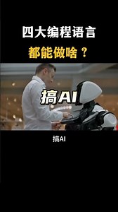 四大编程语言都能做啥#hacker #网络安全 #cybersecurity #计算机 #分享 #熱門