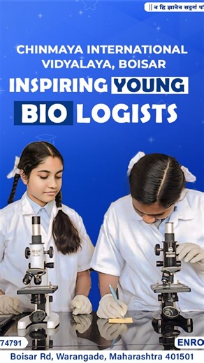 Chinmaya International Vidyalaya on Instagram: "At Chinmaya International IB School, learning goes beyond textbooks. 🧬 Our well-equipped Biology Lab inspires curiosity, critical thinking, and hands-on exploration—helping students observe, experiment, and truly understand life sciences. Through inquiry-based IB learning, we nurture young minds to become confident thinkers, future scientists, and responsible global citizens. ✨ Admissions Open 2026–2027 Give your child the advantage of world-class
