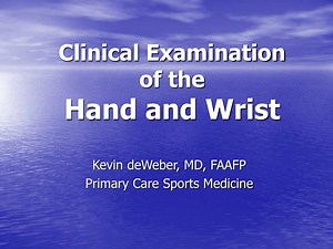 Clinical Examination of the Hand and Wrist - SlideServe