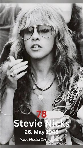 26.5. Happy birthday Stevie Nicks! #shorts #stevienichs #birthday #singer #fleetwoodmac #music
