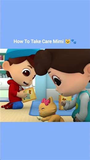 How To Take Care Mimi 🐾🐱 | Islamic Series & Songs For Kids | Omar & Hana English