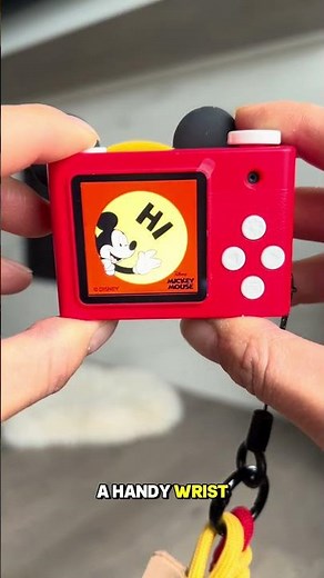 Ultra-Compact & Perfect Mickey Mouse camera for Ages 3+