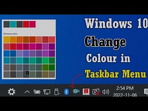 How to Change Taskbar Color on Windows 10/11
