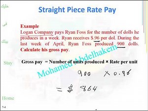 Lec7-1 Payroll - Straight Piece Rate Pay - Differential Pay Schedule