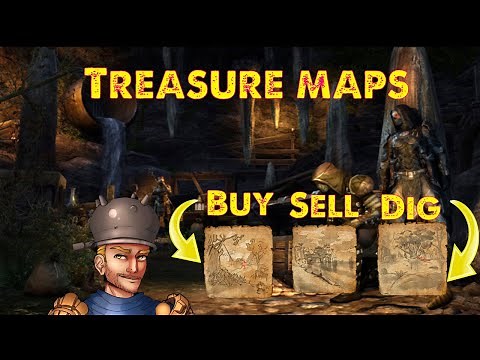 ESO Treasure Maps Explained - Which to Buy / Sell / Dig Up