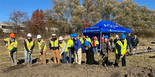 Aqua Indiana breaks ground on Midwest Wastewater Treatment Plant