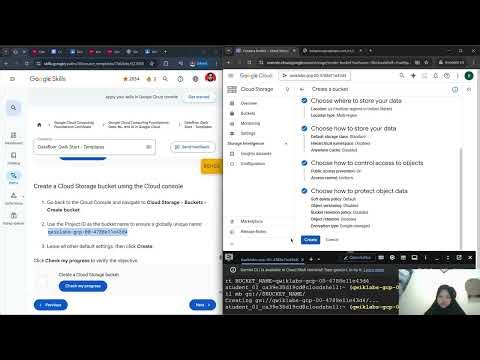 Lab 3 Modul 4 Dataflow: Qwik Start - Templates