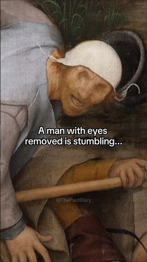 The Blind Leading the Blind by Pieter Bruegel the Elder #artanalysis #paintingstory #arthistory