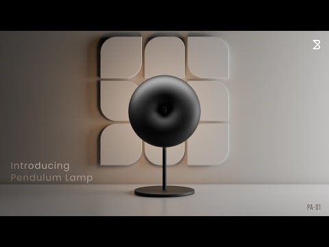 Pendulum Lamp | 3D Product Visualization & Animation Showcase #3danimation #productdesign