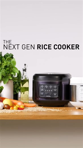 From fluffy rice to warming soups, the Panasonic Rice & Multi Cooker makes it easy to cook your favourite comfort meal. Choose between the 10-Cup SR-DA182 or the 8-Cup SR-DA152, both with four auto menus and quick cook settings to take the pressure off dinner time. Find the one that suits your kitchen: bit.ly/45jIVrp | Panasonic Australia