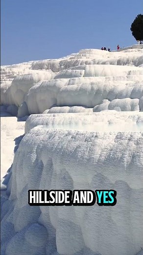 Pamukkale’s Cotton Castle Pools in #turkey