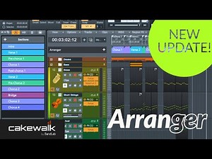 How to use ARRANGER in Cakewalk by Bandlab | Tuestorial: Let's Together