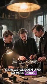 The Origin of Typewriters ⌨️ How the QWERTY Keyboard Was Born | Flashback Facts