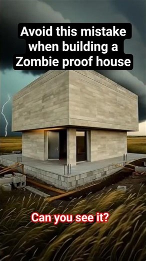 Building a Zombie proof house 🔥Would you live here? ☠️