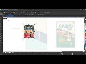 How To Create Brush & Splash Broken Paper Effect in CorelDRAW