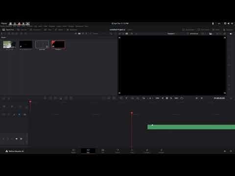 Using mp4 file in Linux DaVinci Resolve 20 Free Version