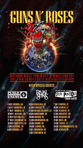 2 Everyone, from the fans 2 the crew, from strangers 2 friends…We have come a long way N’ there’s so much more ahead. | Guns N' Roses