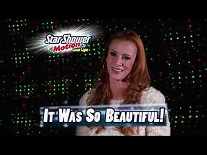 STAR SHOWER MOTION LASER LIGHT INFOMERCIAL 2016 FEAT JOE FOWLER & MINDY MCCORTNEY