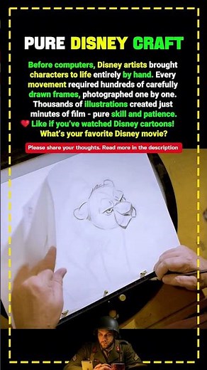 How Disney animated entire movies before computers