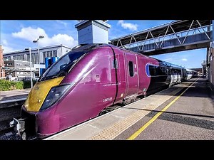 Full throttle EMR Class 180 fires off from Loughborough - Departure -