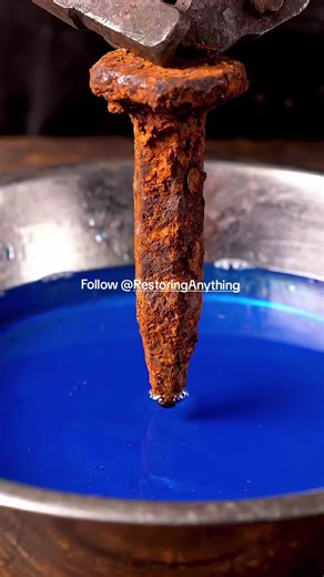 Rust Gone In Seconds . #rustcleaning #rustremoval #asmr #rustclean #SatisfyingRestoration