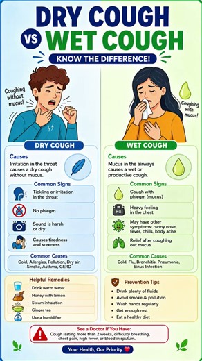 Dry Cough vs Wet Cough | What's the Difference?