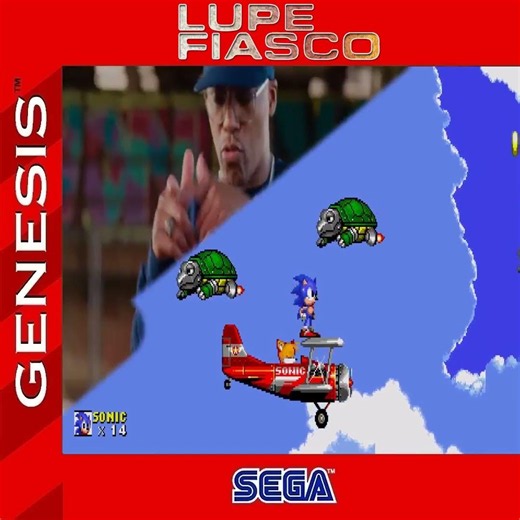 Lupe Fiasco - Samurai (Sega Genesis Preview)#chiptune #lupefiasco #sega #sonic