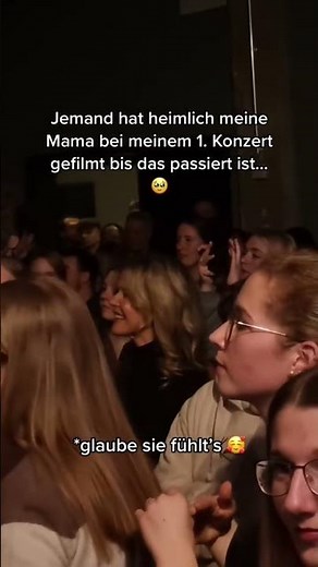 Mama heimlich gefilmt - auf meinem 1. Konzert 🥹
