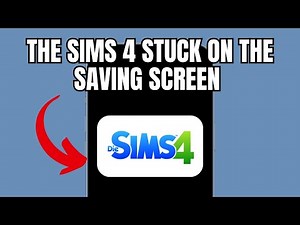 The sims 4 stuck on the saving screen (Quick fix)