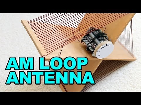 AM Loop Antenna - Very Effective - DIY