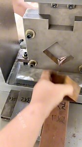 8.1K views · 781 reactions | The rectangular tube is cut off,Hydraulic punching and shearing machine#ironwork | Haha Liu | Facebook