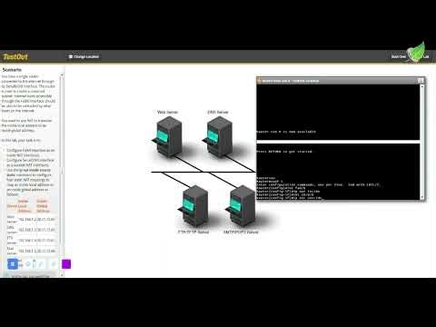 10.3.6 Configure Static NAT - TestOut Routing and Switching Pro CompTIA Lab