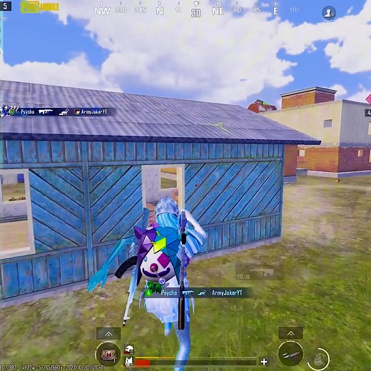 Psycho 1v4 Challenge in PUBG Mobile