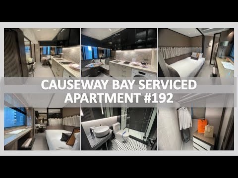 Causeway Bay 1-Bedroom Serviced Apartment | 銅鑼灣一房服務式住宅/公寓 # 192