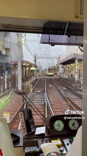 阪堺電気軌道の前面展望シーン