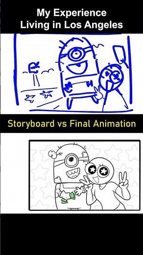 Storyboard vs Animation: Living in Los Angeles (shot 24)