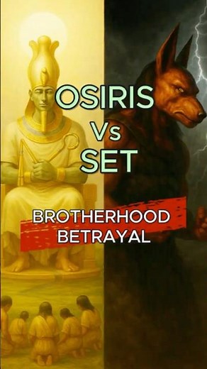 Osiris Vs Set | Murder which shook the Egyptian Gods #mythpaws #egyptianmythology #osiris #egypt