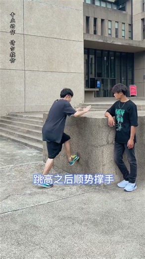 Not...you underestimate me! How could I fail to climb over such a low wall?