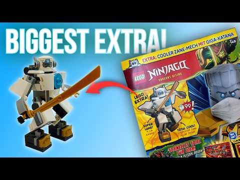 Bigger Extra = Bigger Price? - Lego Ninjago Magazine No 140 Review