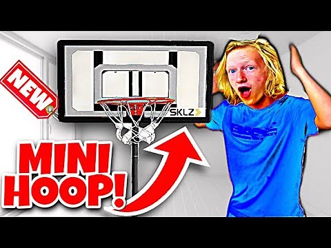 SKLZ Pro Mini Hoop System REVIEW! (WORLDS BEST MINI BASKETBALL HOOP)