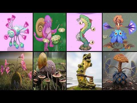 My Singing Monsters are based on... (created by nature) Anthology - Sound and Animation | MSM