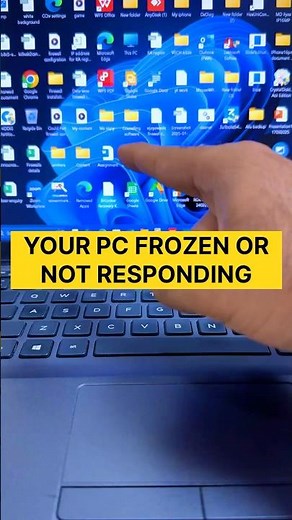 If your PC frozen or not responding properly, then try this! #pctipsandtricks #windows11 #shorts
