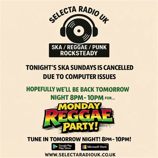 #ska #radio #live #dj #SkaSundays