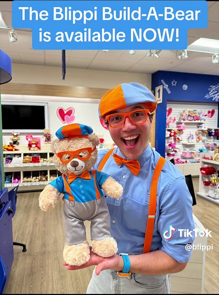 Introducing the Blippi Build-A-Bear!
