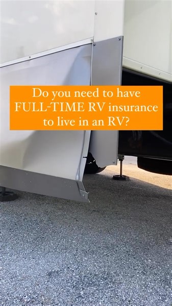 As a full-time RVer, it’s really important to have an insurance policy specific for full-time RVing. 🚐 FT Policies can provide: 1️⃣ Extra coverage for visitor’s injuries at your RV similar to a homeowner policy 💡 2️⃣ Extra contents/personal items coverage since almost everything you own is in there 🤔 3️⃣ Coverage for emergency hotel expenses in case you are without your RV after an accident 🛏 4️⃣ Can add full replacement coverage on some policies = brand new same RV regardless of depreciatio